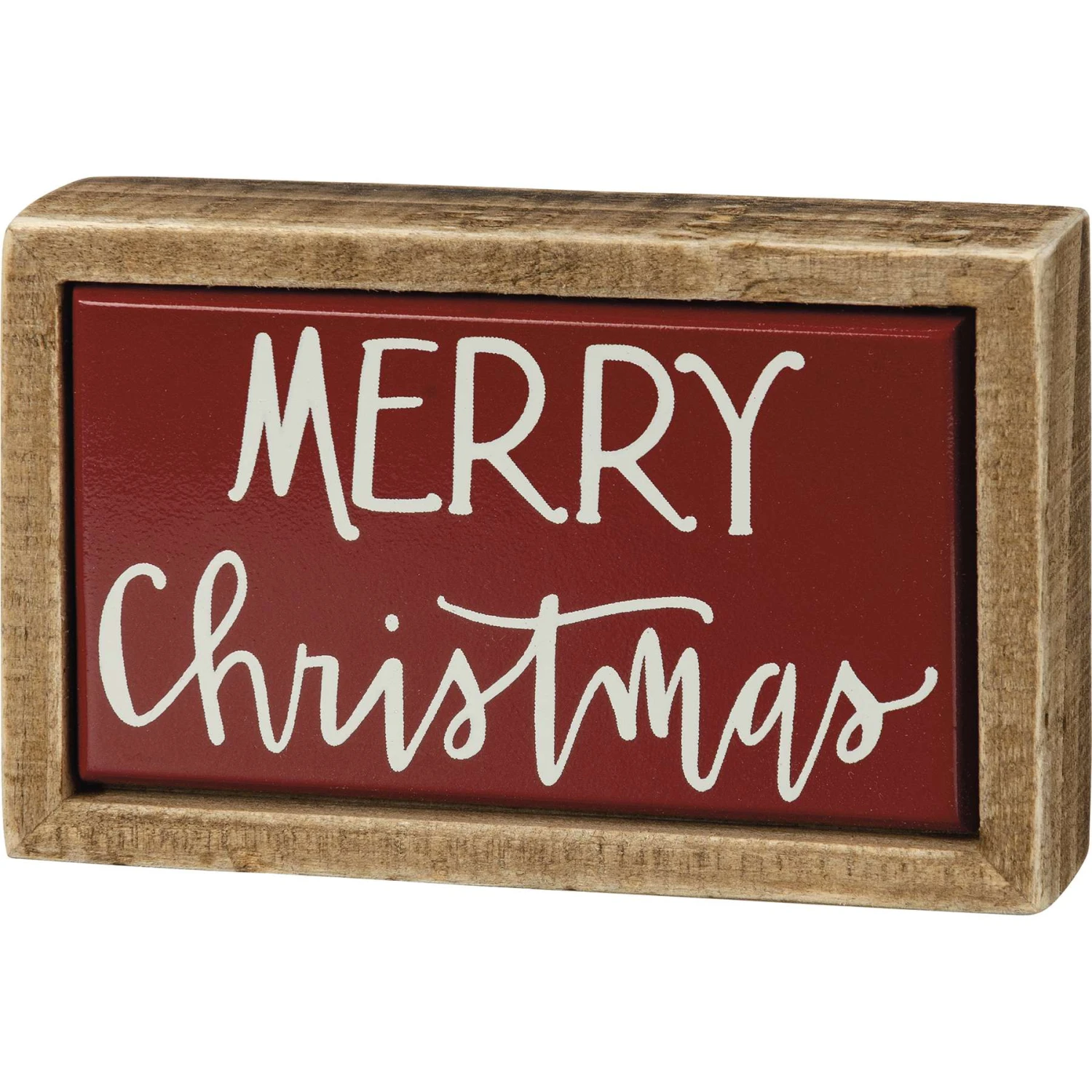 Merry Christmas Box Sign Mini 3 Merry Christmas Box Sign Mini