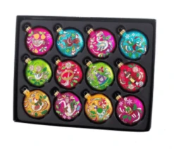 12 Days Of Christmas Disc Ornaments -Glitter Shop 12 Days Of Christmas Disc Ornaments Box stnicks.com 1