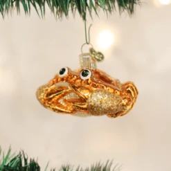 Old World Christmas Crab Louie Blown Glass Ornament
