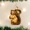 Old World Christmas Squirrel Blown Glass Ornament -Glitter Shop 12080 1 387x