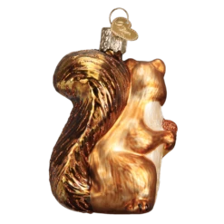 Old World Christmas Squirrel Blown Glass Ornament -Glitter Shop 12080 4 1024x