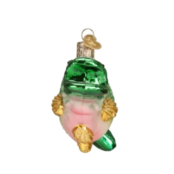 Old World Christmas Largemouth Bass Blown Glass Ornament -Glitter Shop 12097 3 1024x 4