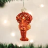 Old World Christmas Lobster Blown Glass Ornament -Glitter Shop 12128 387x