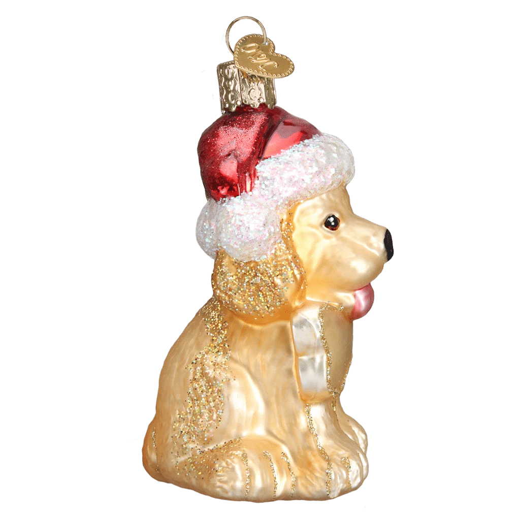 Old World Christmas Jolly Pup Blown Glass Ornament 5 Old World Christmas Jolly Pup Blown Glass Ornament - Image 3