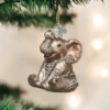 Old World Christmas Little Elephant Blown Glass Ornament 1 Old World Christmas Little Elephant Blown Glass Ornament -Glitter Shop 12157 387x
