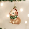 Old World Christmas Holly Pig Blown Glass Ornament 1 Old World Christmas Holly Pig Blown Glass Ornament -Glitter Shop 12420 1 387x