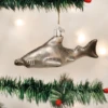 Old World Christmas Hammerhead Shark Blown Glass Ornament -Glitter Shop 12426 1 387x