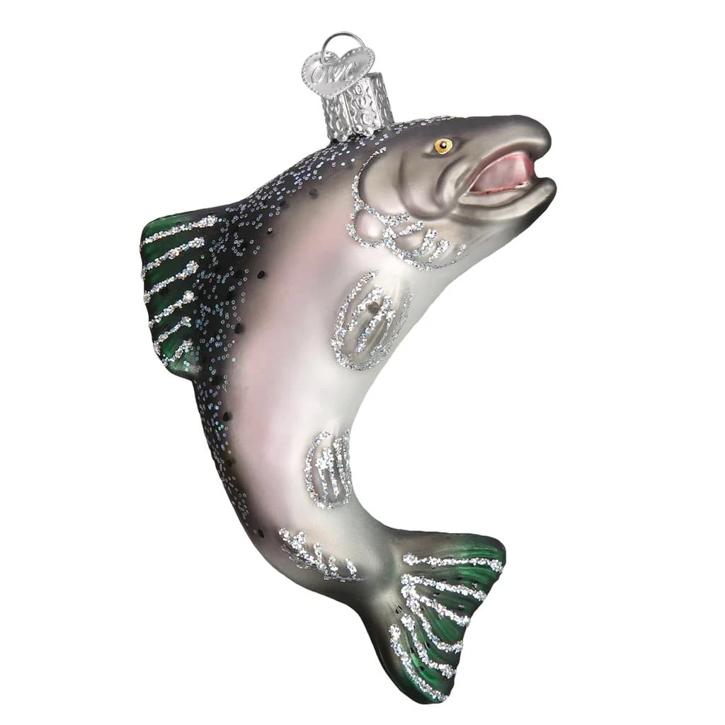 King Salmon Ornament Old World Christmas 4 King Salmon Ornament Old World Christmas - Image 2