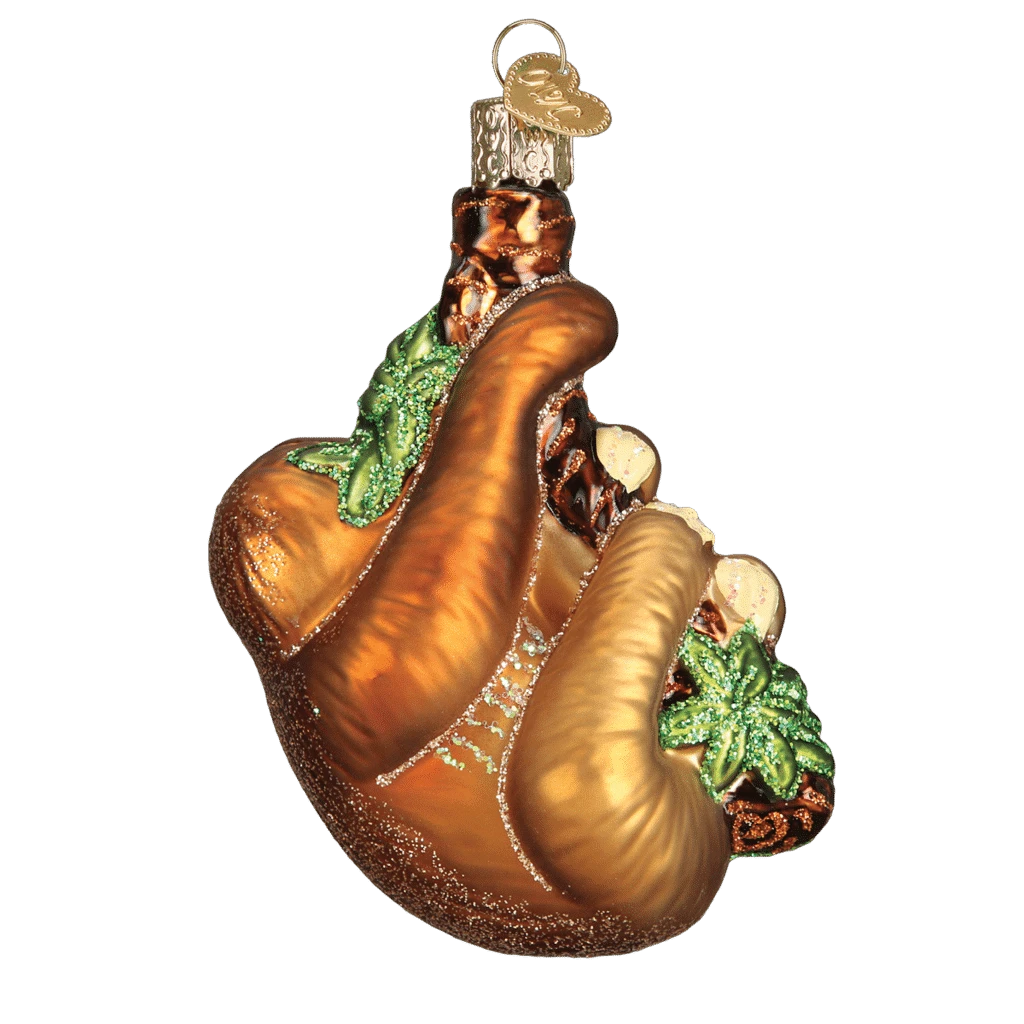 Old World Christmas Blown Glass Sloth Ornament 4 Old World Christmas Blown Glass Sloth Ornament - Image 2