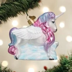 Glitter Shop 29 Alicorn Ornament Old World Christmas