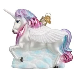 Glitter Shop -Glitter Shop 12599 Alicorn Ornament Side