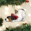 Norman Rockwell Signature Dog Ornament Old World Christmas 2 Norman Rockwell Signature Dog Ornament Old World Christmas -Glitter Shop 12666 Norman Rockwell Signature Dog Ornament