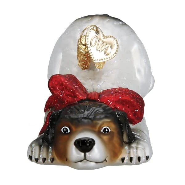 Norman Rockwell Signature Dog Ornament Old World Christmas 5 Norman Rockwell Signature Dog Ornament Old World Christmas - Image 3