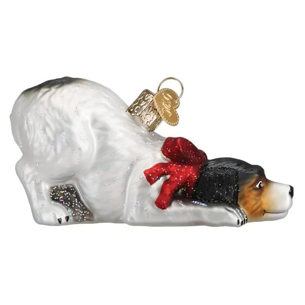 Norman Rockwell Signature Dog Ornament Old World Christmas 4 Norman Rockwell Signature Dog Ornament Old World Christmas - Image 2