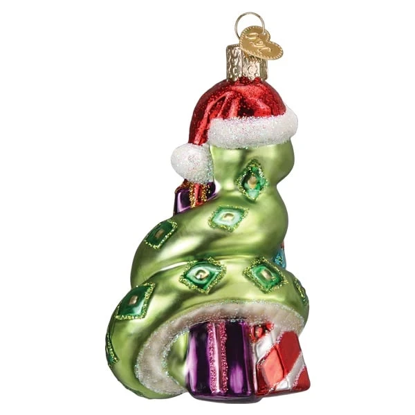 Santa Snake Ornament Old World Christmas 4 Santa Snake Ornament Old World Christmas - Image 2