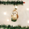 Old World Christmas Blown Glass Christmas Owl Ornament -Glitter Shop 16094 1 1024x 1
