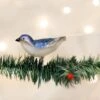 Swallow Ornament Old World Christmas -Glitter Shop 18110 Swallow Ornament