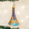 Old World Christmas Blown Glass Eiffel Tower Ornament -Glitter Shop 20056 387x