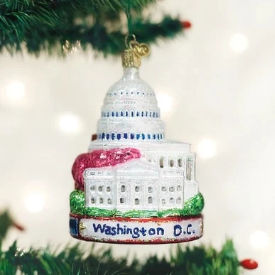 Washington D.C. Ornament Old World Christmas 3 Washington D.C. Ornament Old World Christmas