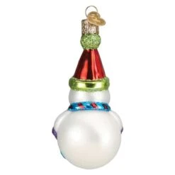 Glitter Shop -Glitter Shop 24224 2023 Party Snowman Ornament Back