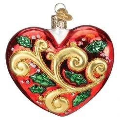 Glitter Shop -Glitter Shop 30065 2023 First Christmas Heart Ornament Back
