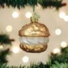 Old World Christmas Blown Glass Cream Puff Ornament -Glitter Shop 32450 1 387x
