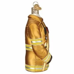 Old World Christmas Blown Glass Firefighter's Coat Ornament 7 Old World Christmas Blown Glass Firefighter's Coat Ornament -Glitter Shop 32462 4 1024x