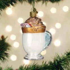 Whipped Coffee Ornament Old World Christmas