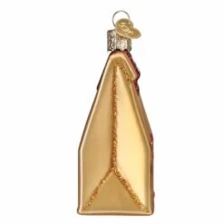 Takeout Bag Ornament Old World Christmas -Glitter Shop 32529 Takeout Bag Ornament Side