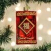 Old World Christmas Blown Glass Lucky Red Envelope Ornament -Glitter Shop 36303 1 387x