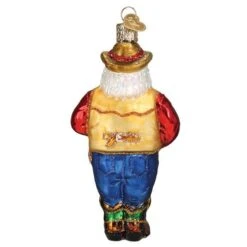 Western Santa Ornament Old World Christmas -Glitter Shop 40312 3 1024x