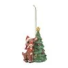 Rudolph With Christmas Tree Ornament Jim Shore 1 Rudolph With Christmas Tree Ornament Jim Shore -Glitter Shop 6010720 1