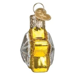 Mini Star Ornament Old World Christmas 7 Mini Star Ornament Old World Christmas -Glitter Shop 86250 Mini Star Side