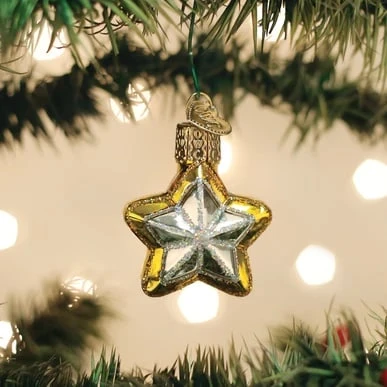 Mini Star Ornament Old World Christmas 3 Mini Star Ornament Old World Christmas