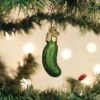 Mini Pickle Ornament Old World Christmas -Glitter Shop 87000 Mini Pickle