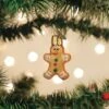 Mini Gingerbread Man Ornament Old World Christmas -Glitter Shop 87003 Gingerbread Man