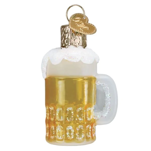 Mini Mug Of Beer Ornament Old World Christmas 4 Mini Mug Of Beer Ornament Old World Christmas - Image 2
