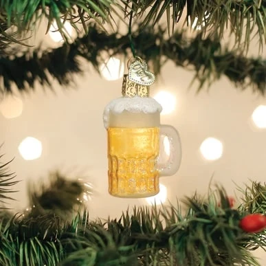 Mini Mug Of Beer Ornament Old World Christmas 3 Mini Mug Of Beer Ornament Old World Christmas