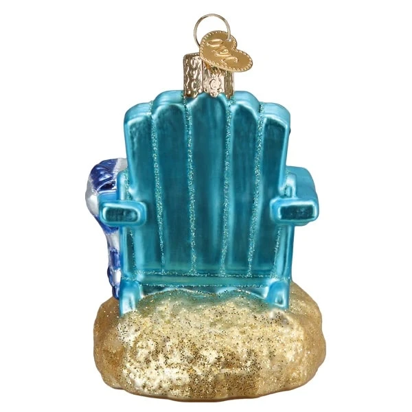 Beach Happy Place Ornament Old World Christmas 4 Beach Happy Place Ornament Old World Christmas - Image 2