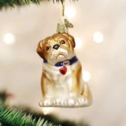 Bull Pup Ornament Old World Christmas