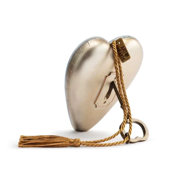 Deer Friends Christmas Art Heart Ornament 4 Deer Friends Christmas Art Heart Ornament - Image 2