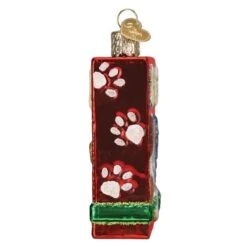 Doggy Treats Ornament Old World Christmas Personalize -Glitter Shop Doggy Treats Ornament Old World Christmas Personalize Side