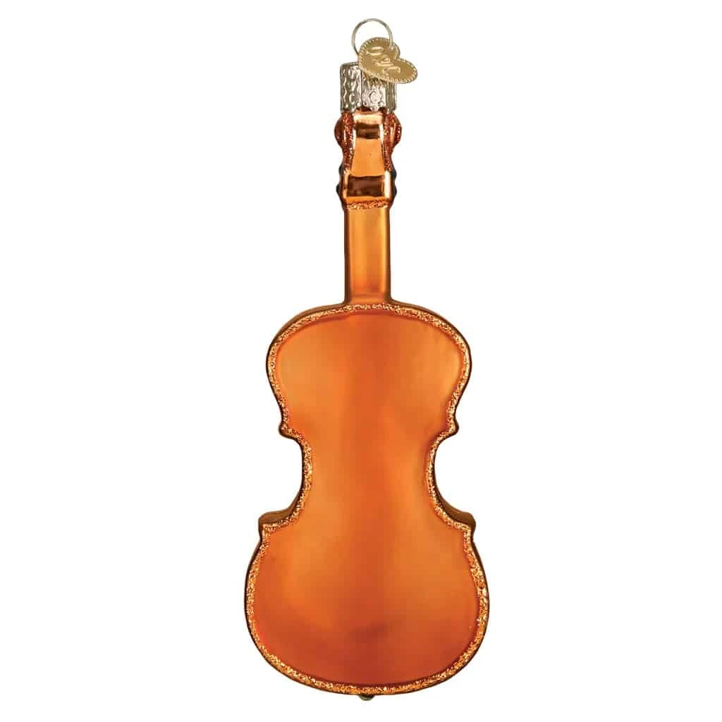 Glittered Cello Ornament Old World Christmas 4 Glittered Cello Ornament Old World Christmas - Image 2