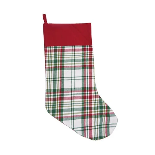 Joel Plaid Christmas Stocking 3 Joel Plaid Christmas Stocking