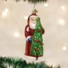 Santa With Calling Birds Ornament Old World Christmas 1 Santa With Calling Birds Ornament Old World Christmas -Glitter Shop Santa With Calling Birds Ornament Old World Christmas