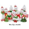 Snow Family With Christmas Tree Ornament 2 Snow Family With Christmas Tree Ornament -Glitter Shop Snow Family With Christmas Tree Ornament Eleven 2