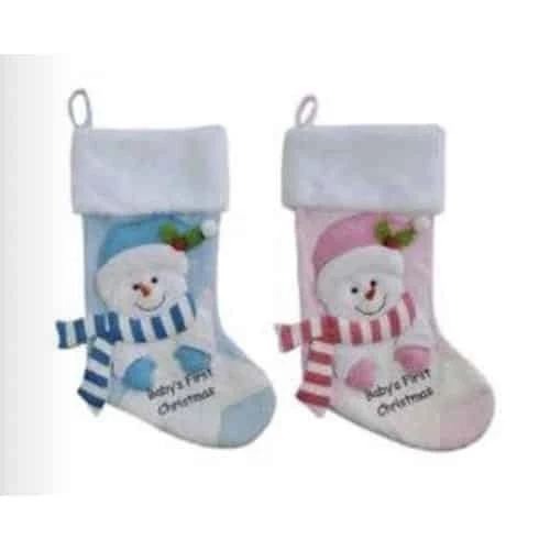 Snowman Baby's First Stocking Christmas 3 Snowman Baby's First Stocking Christmas