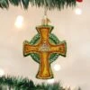 Trinity Cross Ornament Old World Christmas 1 Trinity Cross Ornament Old World Christmas -Glitter Shop Trinity Cross Ornament Old World Christmas