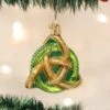 Trinity Knot Ornament Old World Christmas -Glitter Shop Trinity Knot Ornament Old World Christmas