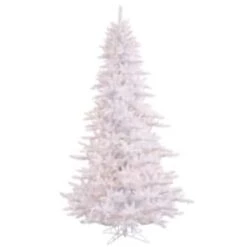 White Fir Pre-Lit Christmas Tree